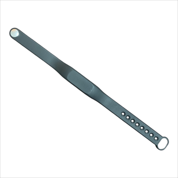 Браслет з двома чіпами Em-Marine та Fudan 1K чорний